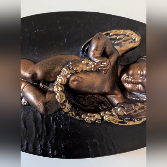 Vintage FAVOR CHALKWARE Cherub Angels - Picture 6 of 11